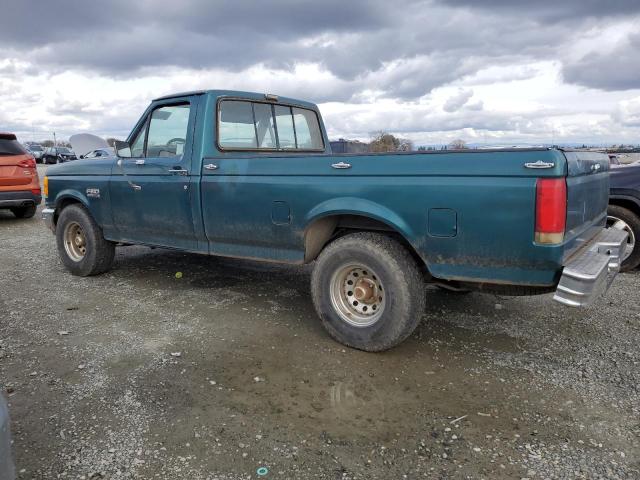 1FTDF15Y2LPB22133 - 1990 FORD F150 GREEN photo 2