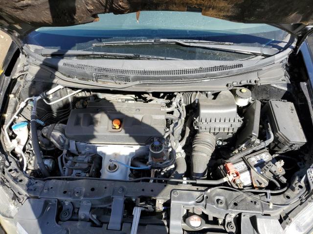 19XFB2F9XCE000072 - 2012 HONDA CIVIC EXL შავი ფოტო 11