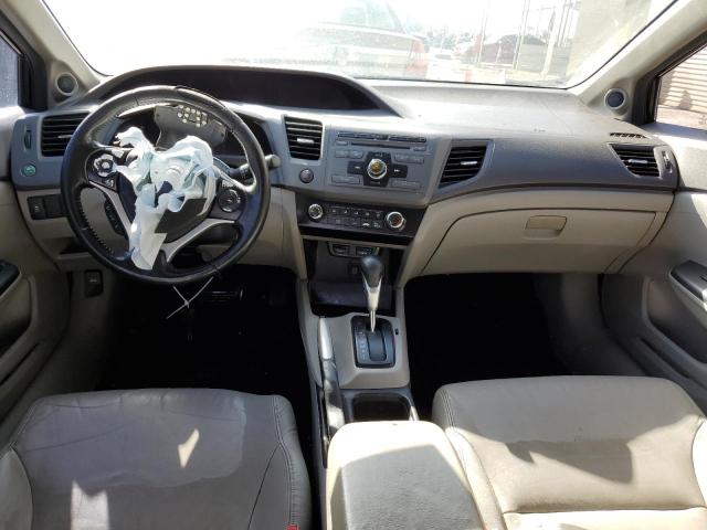 19XFB2F9XCE000072 - 2012 HONDA CIVIC EXL შავი ფოტო 8