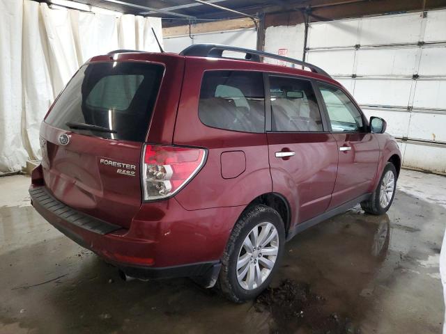 JF2SHAEC9BH705170 - 2011 SUBARU FORESTER LIMITED BURGUNDY photo 3