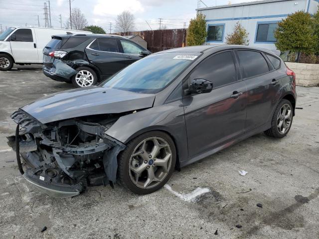 1FADP3L99HL284821 - 2017 FORD FOCUS ST GRAY photo 1