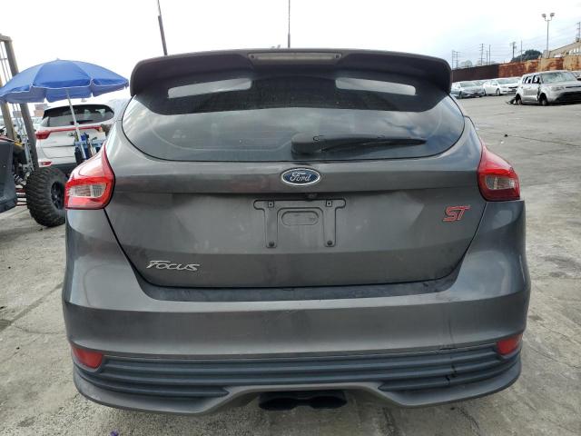 1FADP3L99HL284821 - 2017 FORD FOCUS ST GRAY photo 6