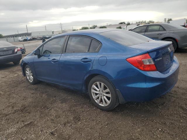 19XFB2F93CE000222 - 2012 HONDA CIVIC EXL ლურჯი ფოტო 2