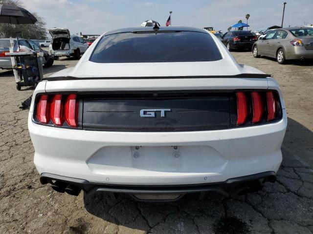 1FA6P8CF0L5136338 - 2020 FORD MUSTANG GT WHITE photo 6