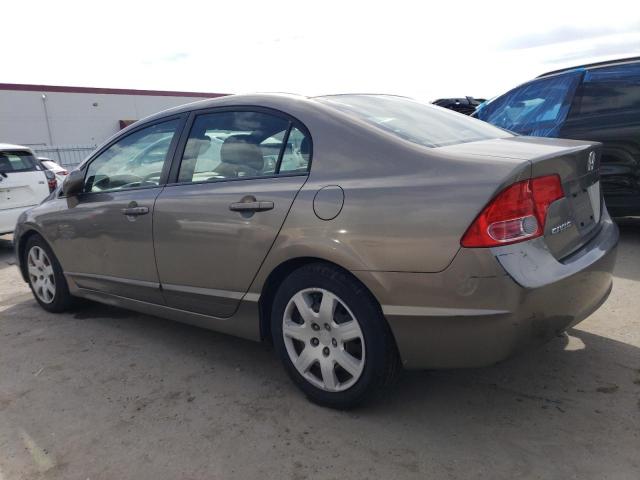 JHMFA16567S003482 - 2007 HONDA CIVIC LX GRAY photo 2