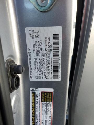 5J6RW2H54KA008966 - 2019 HONDA CR-V EX GRAY photo 13