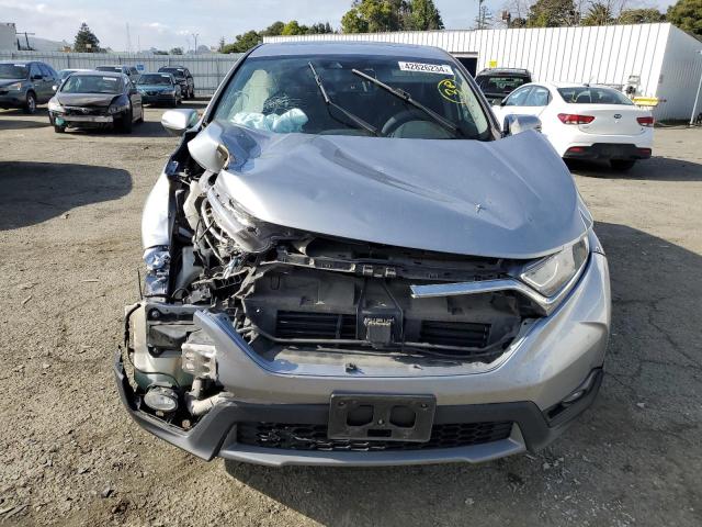 5J6RW2H54KA008966 - 2019 HONDA CR-V EX GRAY photo 5