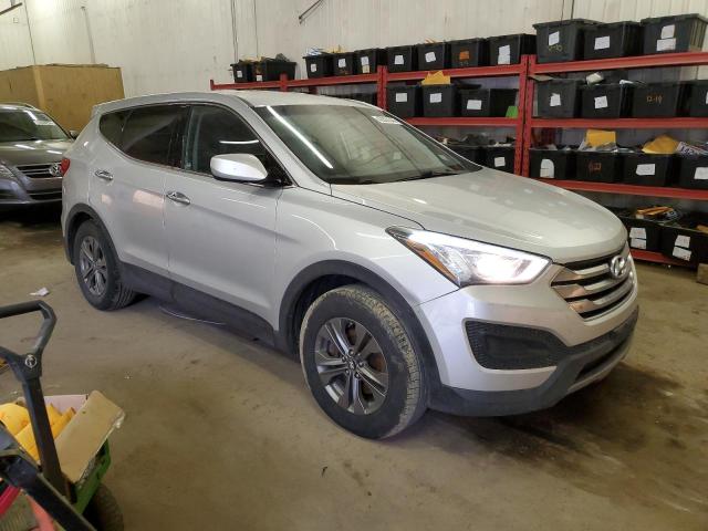 5XYZTDLBXDG045109 - 2013 HYUNDAI SANTA FE S SILVER photo 4