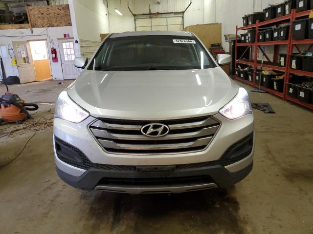 5XYZTDLBXDG045109 - 2013 HYUNDAI SANTA FE S SILVER photo 5