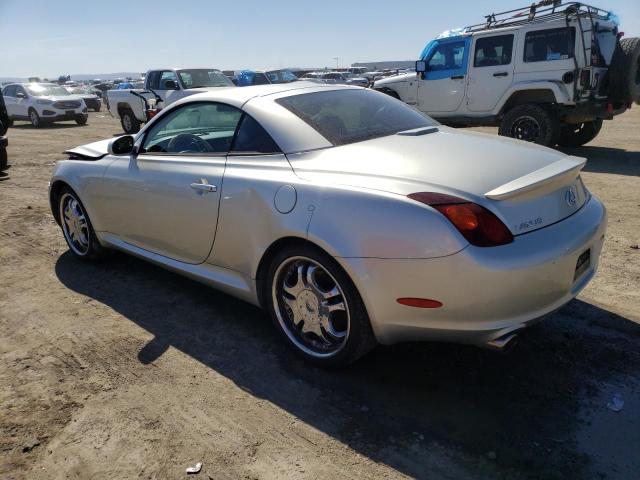 JTHFN48Y320014148 - 2002 LEXUS SC 430 SILVER photo 2