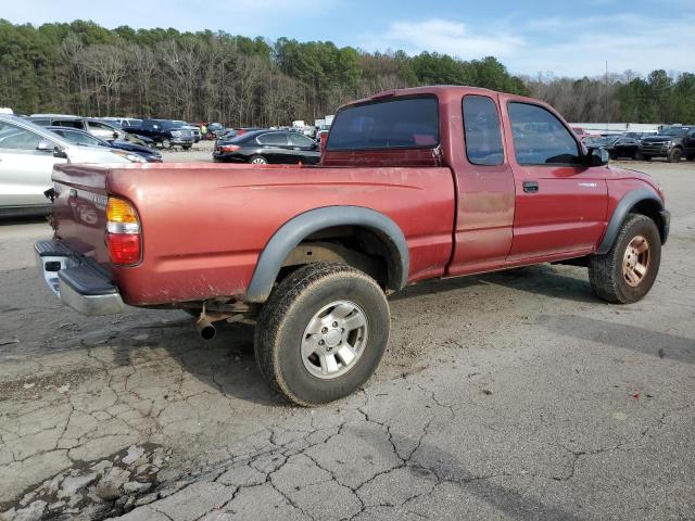 5TESM92N53Z172913 - 2003 TOYOTA TACOMA XTRACAB PRERUNNER 勃艮第红 照片 3