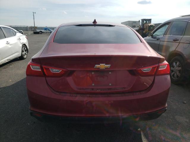 1G1ZD5ST5JF224095 - 2018 CHEVROLET MALIBU LT MAROON photo 6