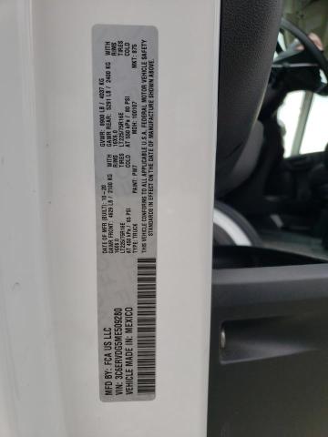 3C6ERVDG5ME509280 - 2021 RAM PROMASTER 2500 HIGH Ақ фото 14