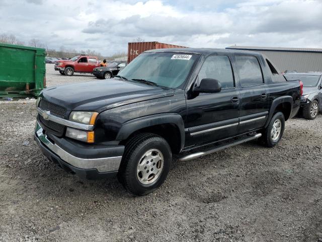 3GNEC12T94G329427 - 2004 CHEVROLET AVALANCHE C1500 BLACK photo 1