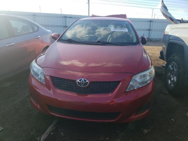 1NXBU4EE5AZ291562 - 2010 TOYOTA COROLLA BASE RED photo 5