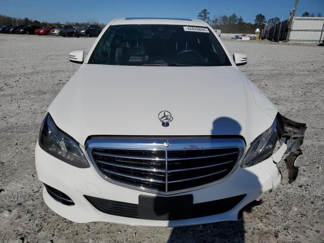 WDDHF8JB3FB118594 - 2015 MERCEDES-BENZ E 350 4MATIC WHITE photo 5