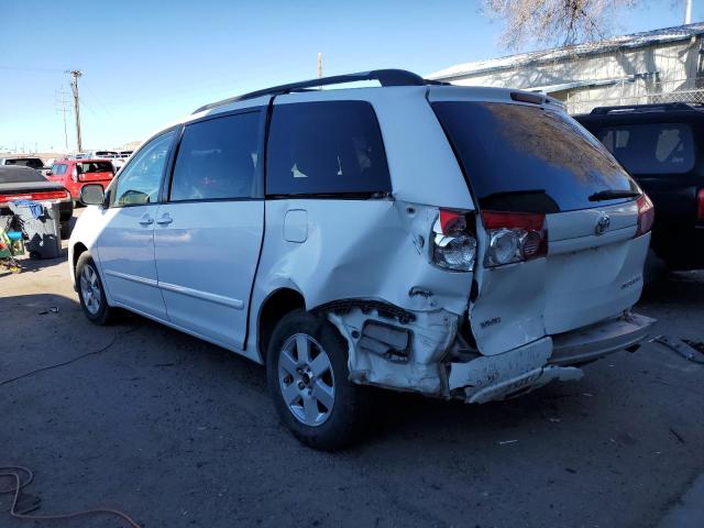 5TDZK23C59S269043 - 2009 TOYOTA SIENNA CE WHITE photo 2