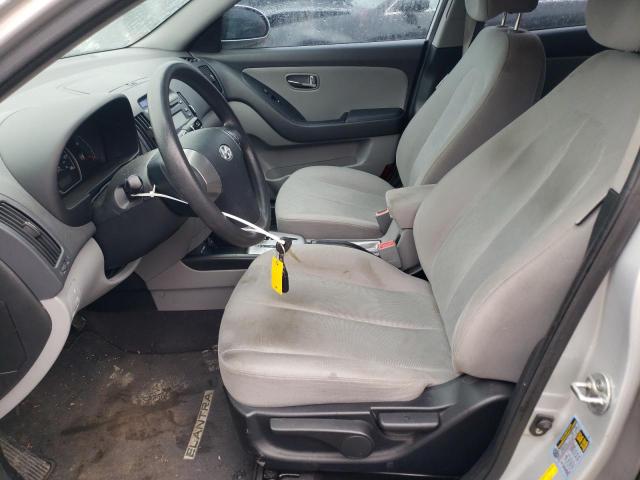 KMHDU4ADXAU915538 - 2010 HYUNDAI ELANTRA BLUE SILVER photo 7