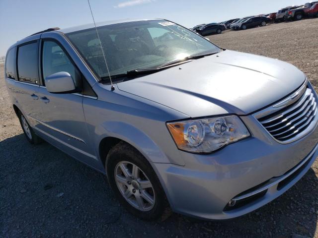 2C4RC1BGXDR519664 - 2013 CHRYSLER TOWN & COU TOURING ლურჯი ფოტო 4