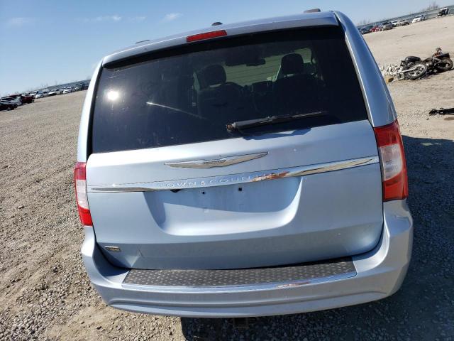 2C4RC1BGXDR519664 - 2013 CHRYSLER TOWN & COU TOURING ლურჯი ფოტო 6