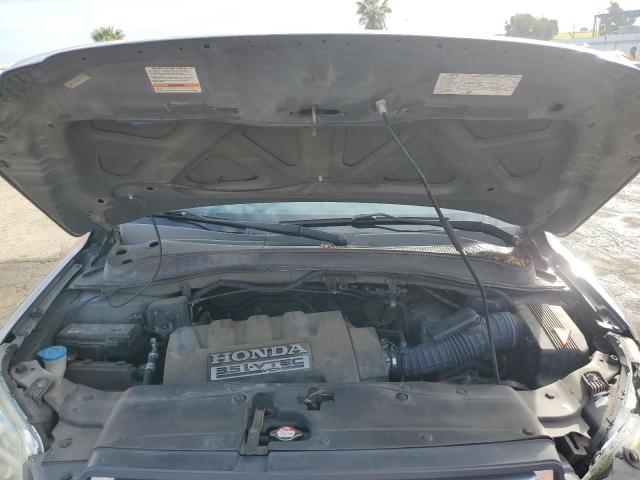 5FNYF28717B001944 - 2007 HONDA PILOT EXL GRAY photo 12