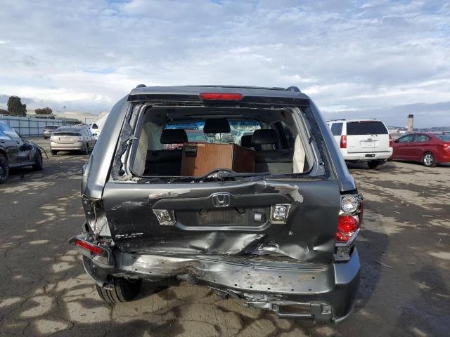 5FNYF28717B001944 - 2007 HONDA PILOT EXL GRAY photo 6