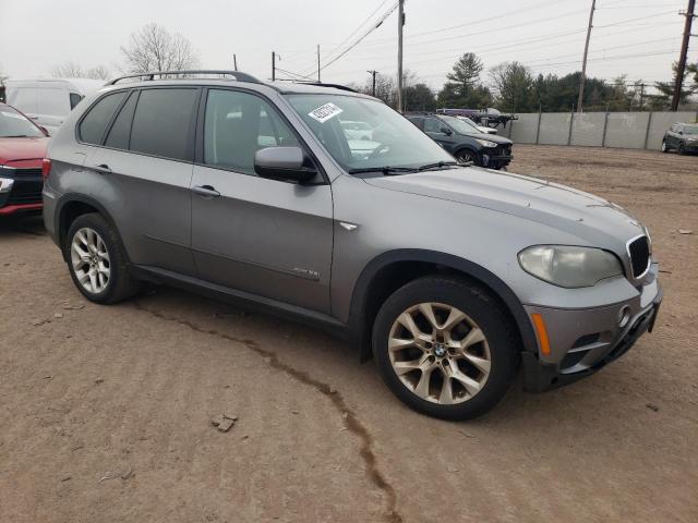 5UXZV4C57BL414657 - 2011 BMW X5 XDRIVE35I GRAY photo 4