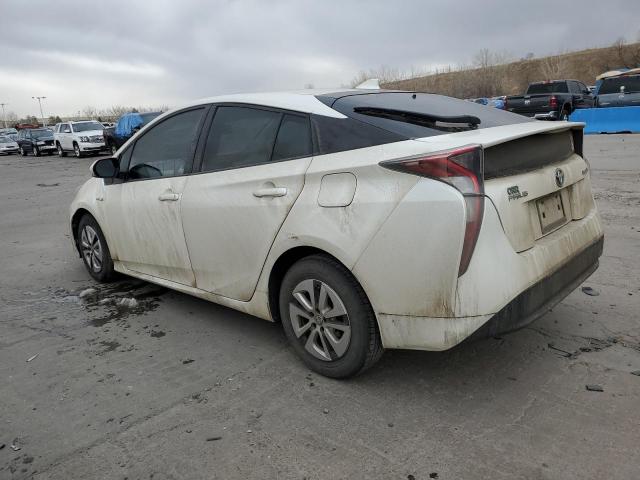 JTDKARFU3G3502269 - 2016 TOYOTA PRIUS WHITE photo 2