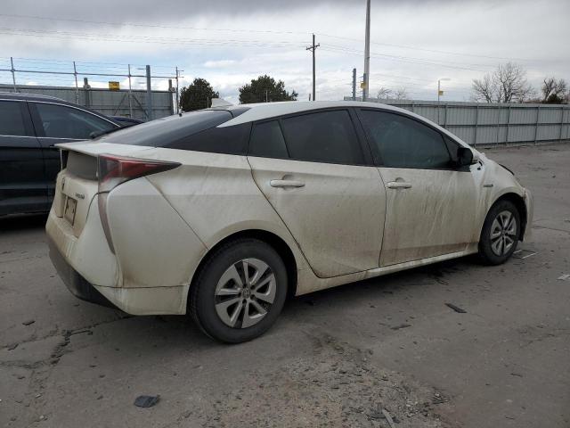 JTDKARFU3G3502269 - 2016 TOYOTA PRIUS WHITE photo 3