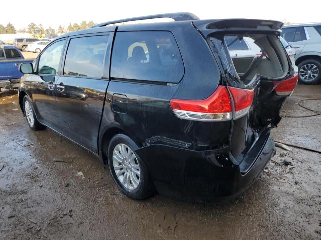 5TDYK3DC0CS273315 - 2012 TOYOTA SIENNA XLE BLACK photo 2