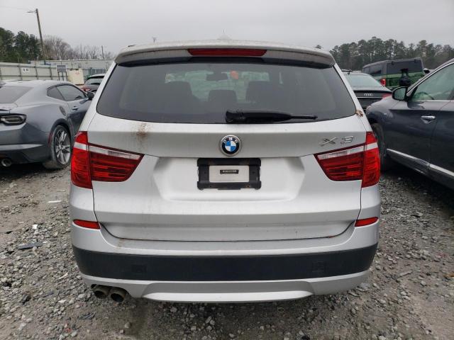 5UXWX5C55BL702664 - 2011 BMW X3 XDRIVE28I SILVER photo 6