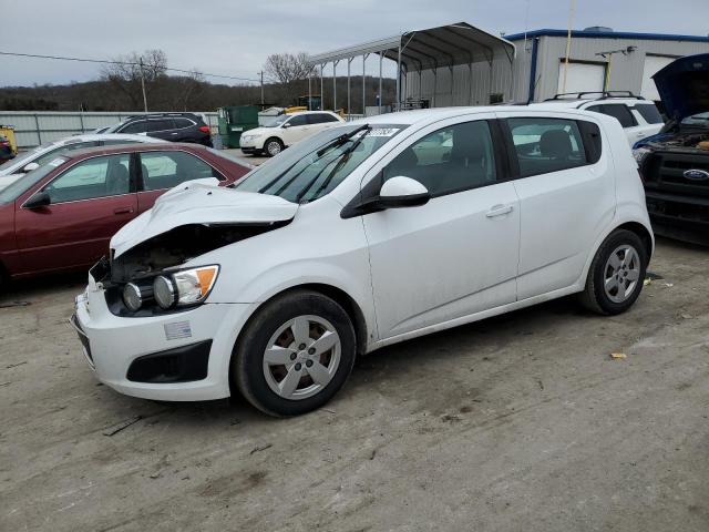 1G1JA6SH9E4132500 - 2014 CHEVROLET SONIC LS WHITE photo 1