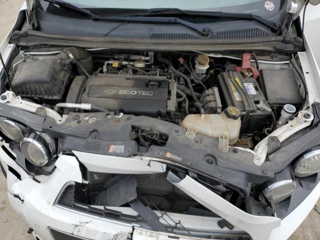 1G1JA6SH9E4132500 - 2014 CHEVROLET SONIC LS WHITE photo 11