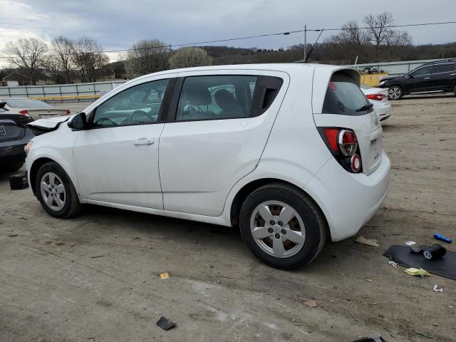 1G1JA6SH9E4132500 - 2014 CHEVROLET SONIC LS WHITE photo 2