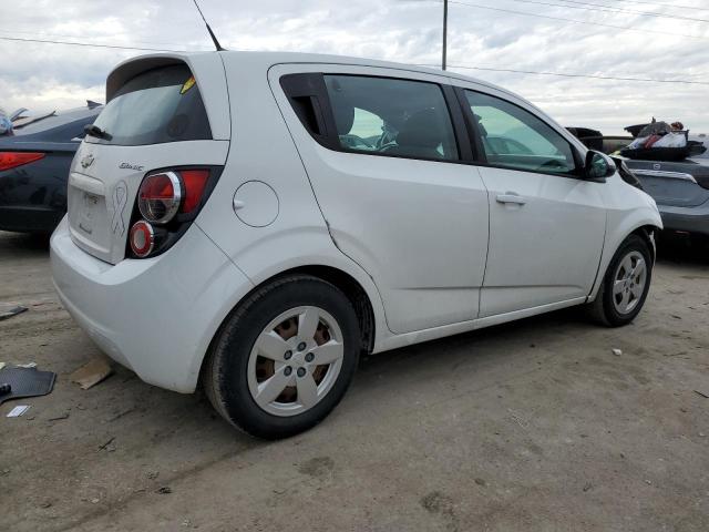 1G1JA6SH9E4132500 - 2014 CHEVROLET SONIC LS WHITE photo 3