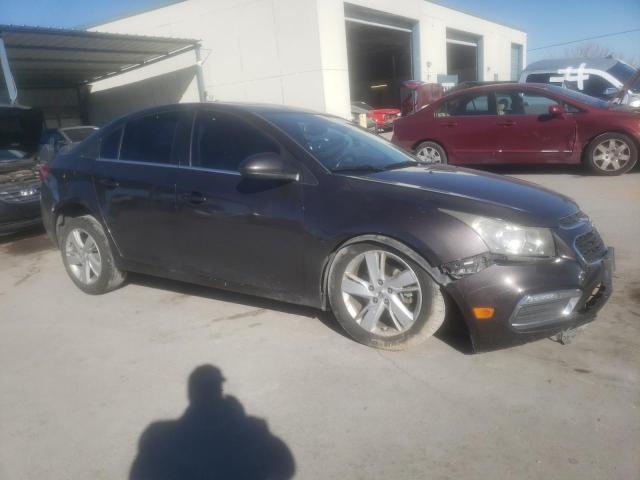 1G1P75SZ3F7158389 - 2015 CHEVROLET CRUZE GRAY photo 4