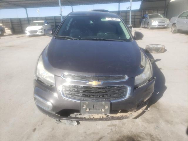 1G1P75SZ3F7158389 - 2015 CHEVROLET CRUZE GRAY photo 5