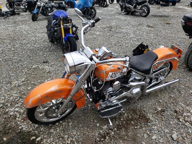 1HD1BXB1X2Y060920 - 2002 HARLEY-DAVIDSON FLSTFI ORANGE photo 2