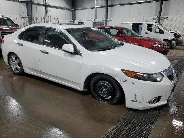 JH4CU2F69DC005080 - 2013 ACURA TSX TECH WHITE photo 4