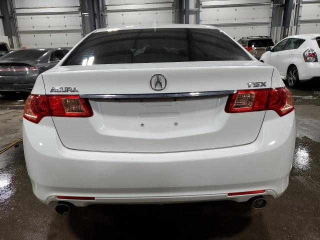 JH4CU2F69DC005080 - 2013 ACURA TSX TECH WHITE photo 6