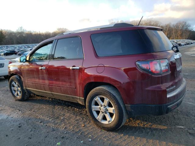 1GKKVPKD6GJ262293 - 2016 GMC ACADIA SLE BURGUNDY photo 2