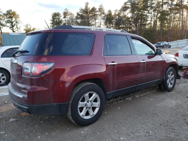 1GKKVPKD6GJ262293 - 2016 GMC ACADIA SLE BURGUNDY photo 3