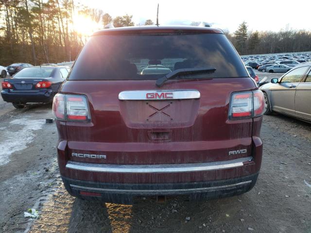 1GKKVPKD6GJ262293 - 2016 GMC ACADIA SLE BURGUNDY photo 6