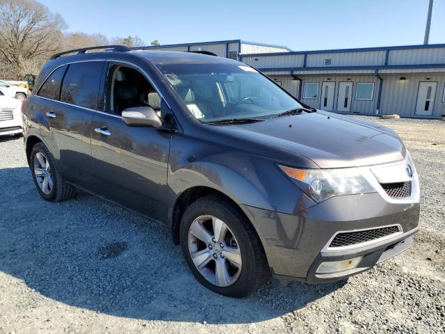 2HNYD2H47BH517489 - 2011 ACURA MDX TECHNOLOGY CHARCOAL photo 4