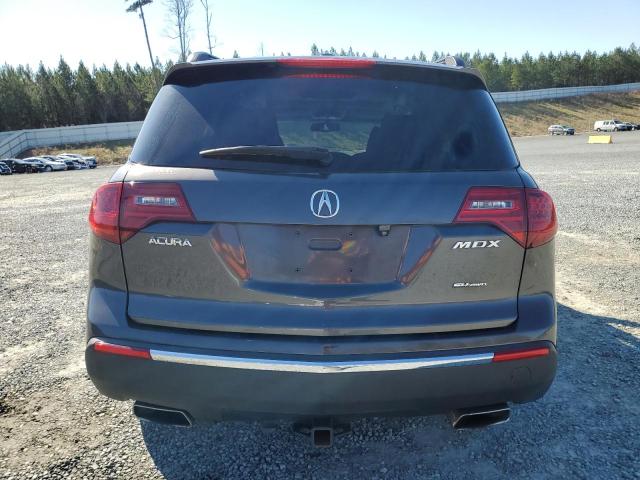 2HNYD2H47BH517489 - 2011 ACURA MDX TECHNOLOGY CHARCOAL photo 6