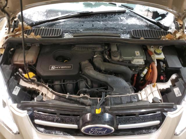 1FADP5AU3HL112304 - 2017 FORD C-MAX SE CREAM photo 11