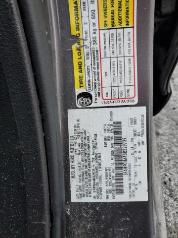 3FAHP0HA4BR329739 - 2011 FORD FUSION SE GRAY photo 12