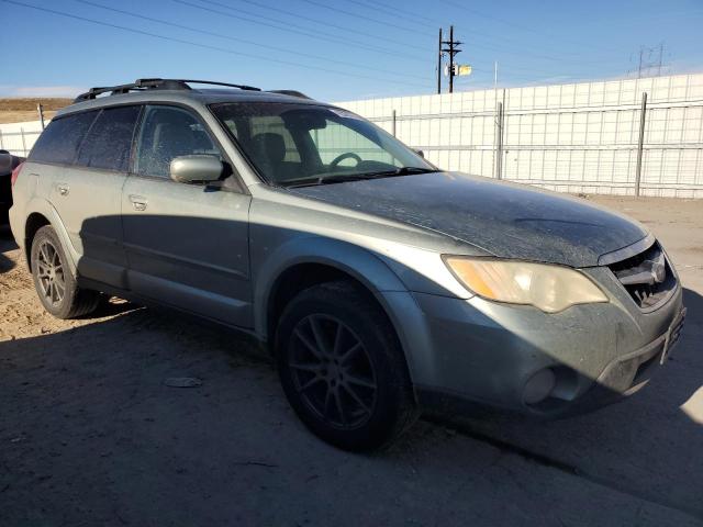 4S4BP66C397312936 - 2009 SUBARU OUTBACK 2.5I LIMITED GREEN photo 4