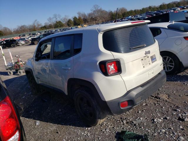 ZACNJAAB4LPL01729 - 2020 JEEP RENEGADE SPORT WHITE photo 2