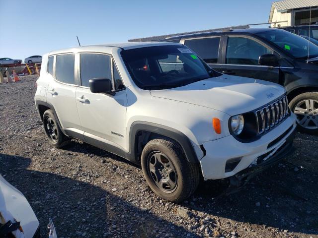 ZACNJAAB4LPL01729 - 2020 JEEP RENEGADE SPORT WHITE photo 4